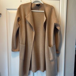 JCrew Juliette Collarless sweater-blazer